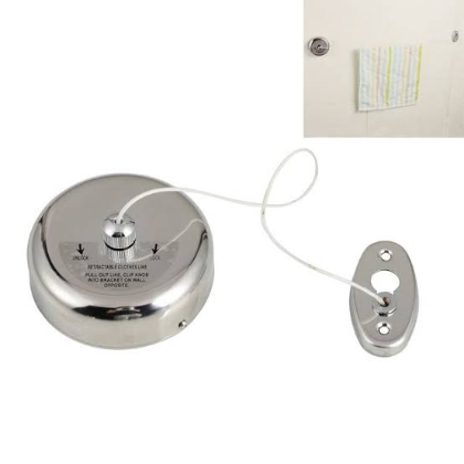 Wall Mounted Retractable Clothes Drying Line।